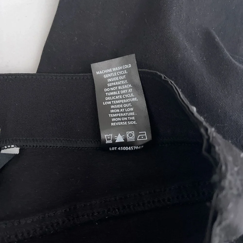 Buffalo David Bitton High-Rise Skinny Black Jeans Stretch Elastic Pull On Size S